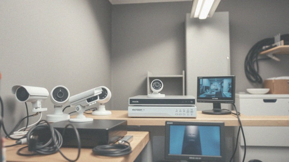 Jakie elementy zawiera zestaw do monitoringu?
