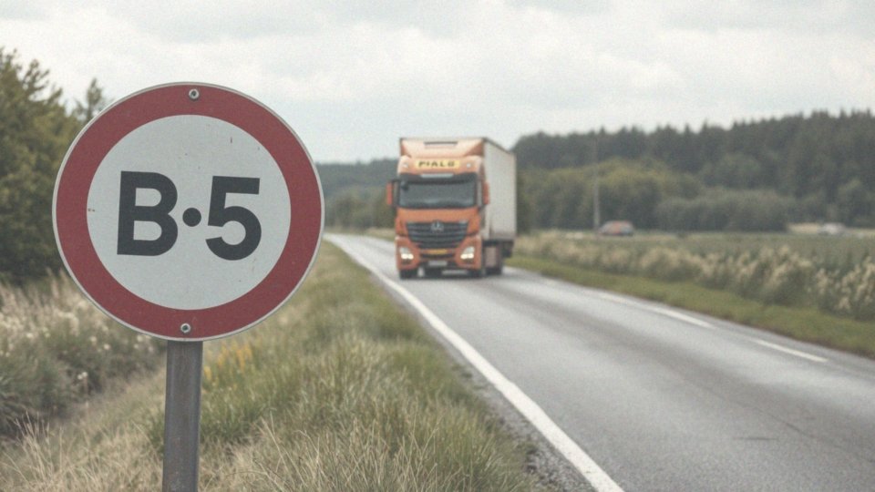 Jakie są najczęstsze wykroczenia związane ze znakiem B-5?