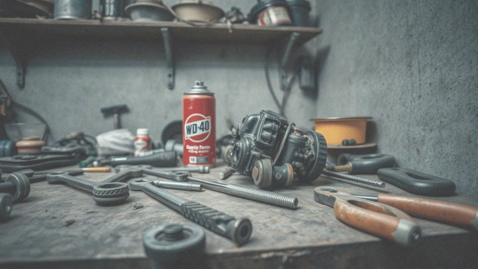 Jakie elementy metalowe można czyścić WD-40?