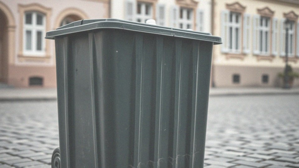 Jakie są parametry techniczne pojemnika na metale i tworzywa sztuczne?