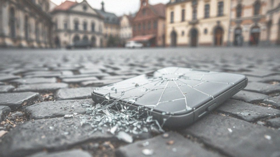 Jakie są skutki uszkodzenia mechanicznego wyświetlacza?