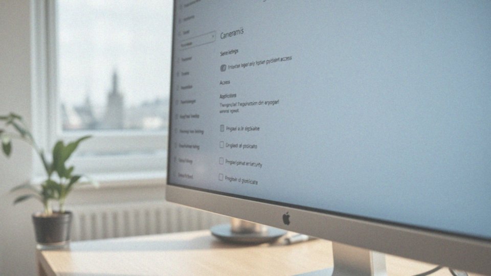 Jakie ustawienia prywatności mogą blokować dostęp do kamery?