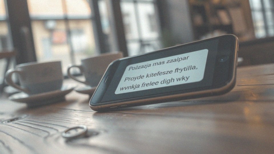 Dlaczego używanie polskich znaków w SMS-ach jest ważne?