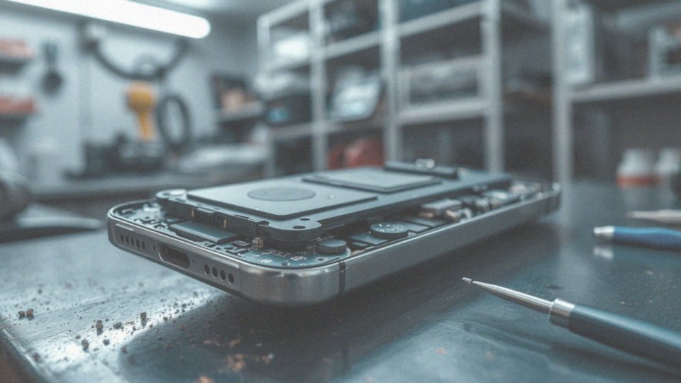 Jak zalanie telefonu może prowadzić do czarnego ekranu?