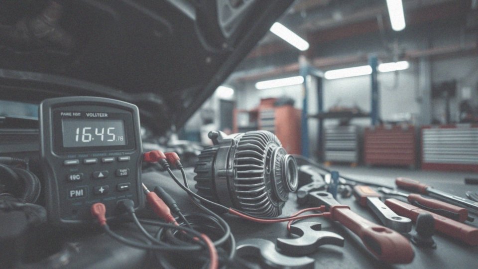 Jakie są metody diagnostyki wzbudzenia alternatora?