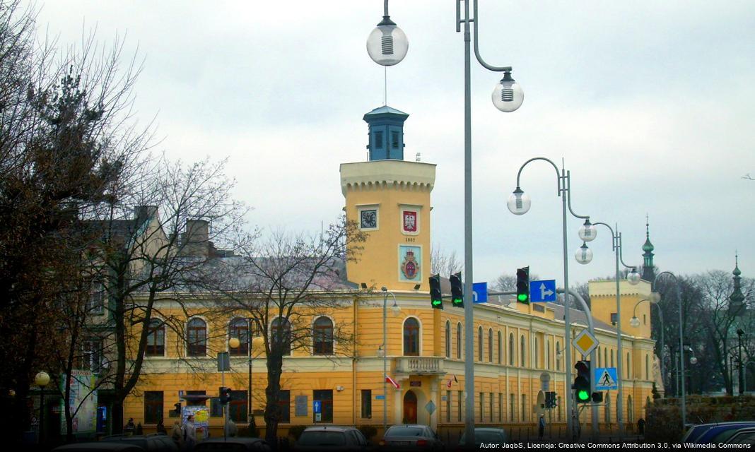 Mali kolędnicy w urzędzie miasta Radomsko